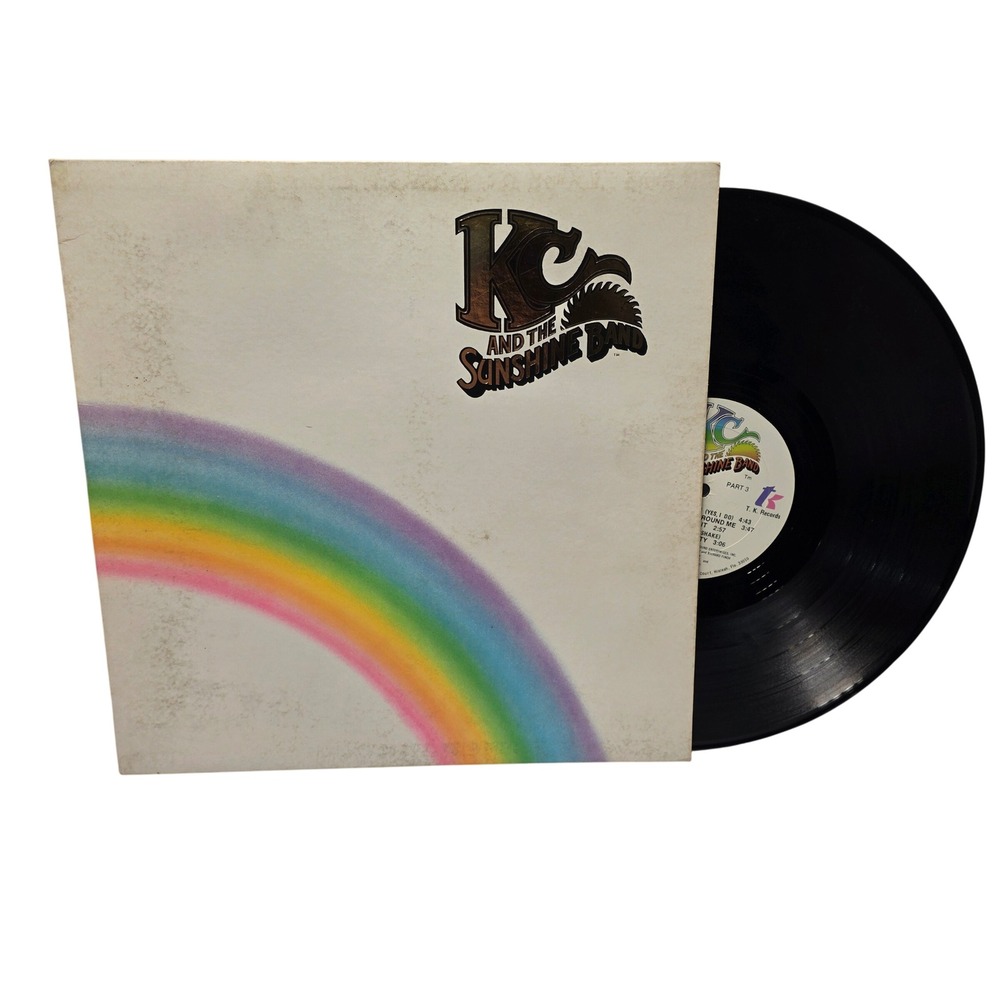 KC and the Sunshine Band Part 3 Vinyl LP 1976 TK Records 605 Disco Funk Soul*